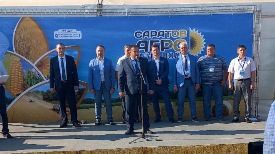 11 августа состоялось открытие сельскохозяйственной выставки "САРАТОВ-АГРО. День поля-2022"